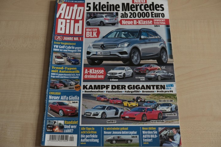 Deckblatt Auto Bild (24/2011)